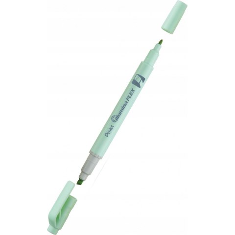Zakreślacz dwustronny seledynowy pastelowy ILLUMINA FLEX SLW11P-KE PENTEL Zakreślacz dwustronny seledynowy pastelowy ILLUMINA FLEX SLW11P-KE PENTEL