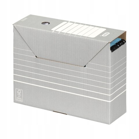 Pudło archiwizacyjne pudełko na dokumenty 10cm szare TRIC 100333274 ELBA Pudło archiwizacyjne pudełko na dokumenty 10cm szare TRIC 100333274 ELBA