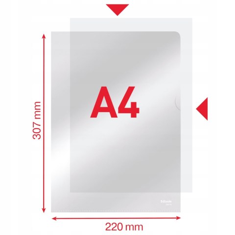 Ofertówki krystaliczne na dokumenty A4 105mic 100 sztuk 56218 ESSELTE Ofertówki krystaliczne na dokumenty A4 105mic 100 sztuk 56218 ESSELTE