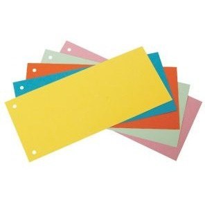 Przekładki 98x240 wąskie (100szt.) mix kolorów BREWIS Przekładki 98x240 wąskie (100szt.) mix kolorów BREWIS