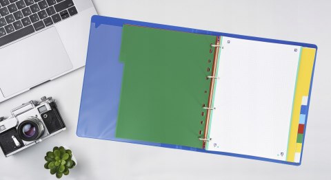 Przekładki do segregatora A4+ MAXI 12 sztuk PP kolorowe 100205086 OXFORD Przekładki do segregatora A4+ MAXI 12 sztuk PP kolorowe 100205086 OXFORD