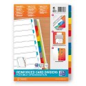 Przekładki kartonowe A4+ MYLAR 1-12 kolor 100204983 OXFORD