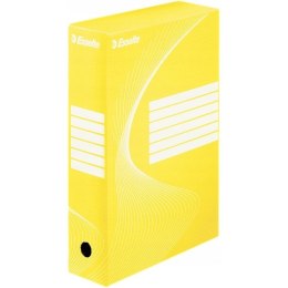 Pudło archiwizacyjne na dokumenty 80mm Standard żółte 128413 ESSELTE