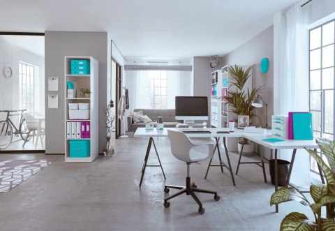 Pudełko do przechowywania Click&Store A4 WOW fioletowe 200x281x370mm 60440062 LEITZ Pudełko do przechowywania Click&Store A4 WOW fioletowe 200x281x370mm 60440062 LEITZ