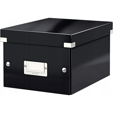 Pudełko do przechowywania Click&Store A5 czarne 160x220x282mm 60430095 LEITZ Pudełko do przechowywania Click&Store A5 czarne 160x220x282mm 60430095 LEITZ