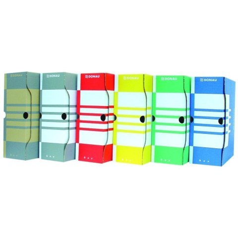 Pudło archiwizacyjne 120mm/A4 zielone 7662301-06 DONAU Pudło archiwizacyjne 120mm/A4 zielone 7662301-06 DONAU