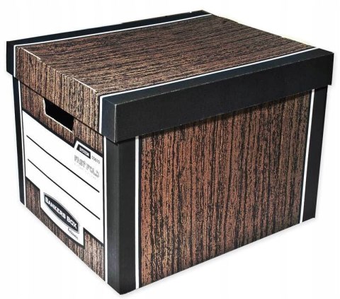 Pudło archiwizacyjne brązowe WOODGRAIN bankers box (10szt) 0061002 FELLOWES Pudło archiwizacyjne brązowe WOODGRAIN bankers box (10szt) 0061002 FELLOWES