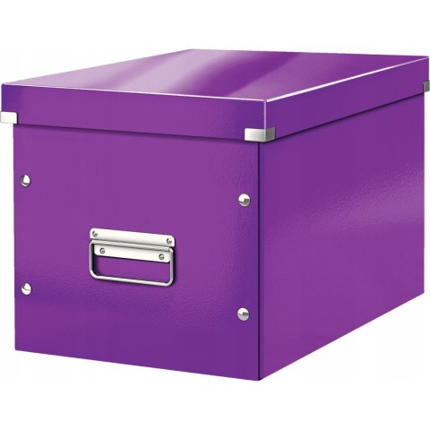 Pudło uniwersalne Click&Store rozmiar L 310x320x360mm fioletowe 61080062 LEITZ WOW Pudło uniwersalne Click&Store rozmiar L 310x320x360mm fioletowe 61080062 LEITZ WOW