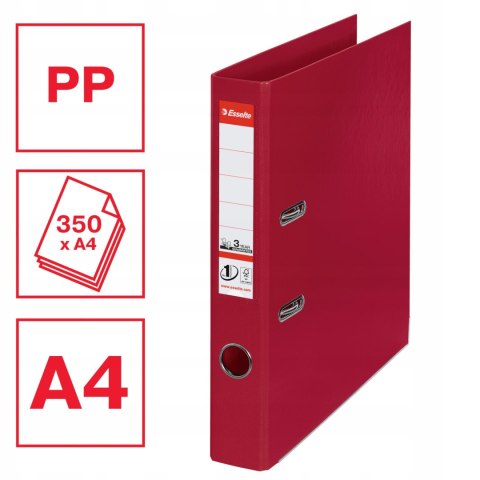 Segregator A4/50mm z mechanizmem bordowy 81152 No.1 ESSELTE Segregator A4/50mm z mechanizmem bordowy 81152 No.1 ESSELTE