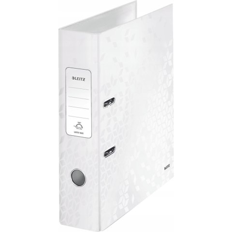 Segregator A4/80mm perłowy biały LEITZ WOW 180 10050001 Segregator A4/80mm perłowy biały LEITZ WOW 180 10050001
