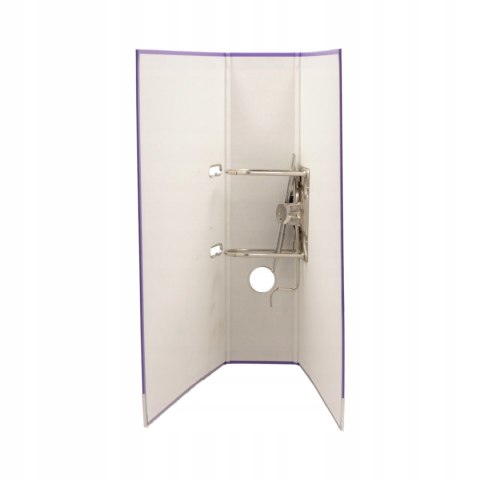 Segregator na dokumenty A4 80mm XXL fioletowy z szyną 100551793 BANTEX Segregator na dokumenty A4 80mm XXL fioletowy z szyną 100551793 BANTEX