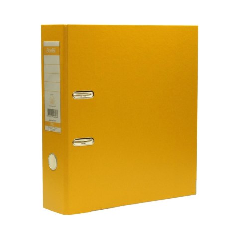 Segregator na dokumenty A4 80mm XXL żółty z szyną 100551786 BANTEX Segregator na dokumenty A4 80mm XXL żółty z szyną 100551786 BANTEX