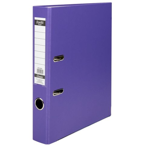Segregator na dokumenty A4 50mm CLASSIC fioletowy 400143823 BANTEX BUDGET Segregator na dokumenty A4 50mm CLASSIC fioletowy 400143823 BANTEX BUDGET