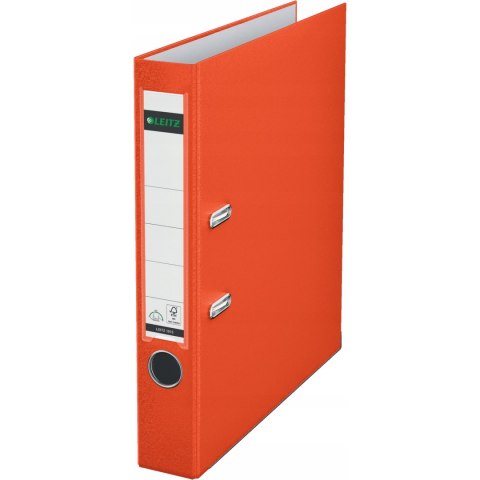 Segregator LEITZ A4/50mm 180 jasnoczerwony 10155020 Segregator LEITZ A4/50mm 180 jasnoczerwony 10155020