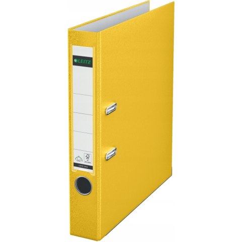 Segregator LEITZ A4/50mm 180 żółty 10155015 Segregator LEITZ A4/50mm 180 żółty 10155015