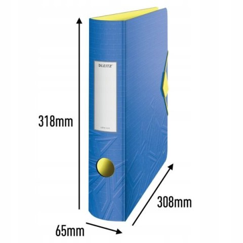 Segregator Leitz 180° Active Urban Chic 65 mm, niebieski 11170032 Segregator Leitz 180° Active Urban Chic 65 mm, niebieski 11170032