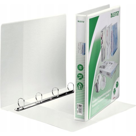Segregator PANORAMA A4+ 4DR/25 44mm biały ofertowy LEITZ 42840001 Segregator PANORAMA A4+ 4DR/25 44mm biały ofertowy LEITZ 42840001