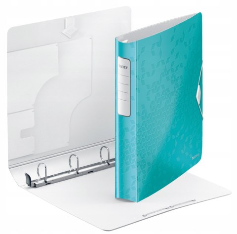 Segregator ofertowy A4 4DR/30mm turkusowy LEITZ WOW 42400051 Segregator ofertowy A4 4DR/30mm turkusowy LEITZ WOW 42400051
