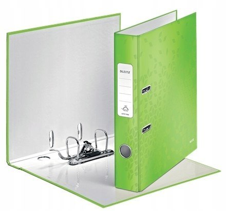 Segregator z mechanizmem A4/50mm WOW Leitz 180 zielony 10060054 Segregator z mechanizmem A4/50mm WOW Leitz 180 zielony 10060054