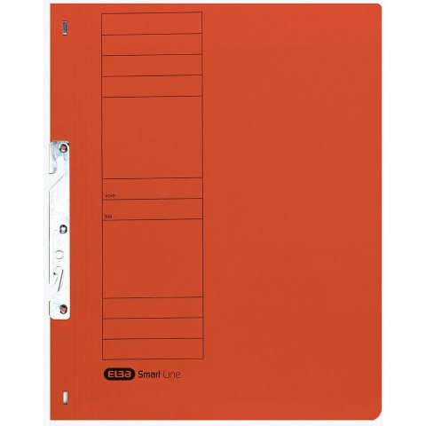 Skoroszyt wpinany do segregatora hakowy A4 pomarańczowy 100551888 ELBA