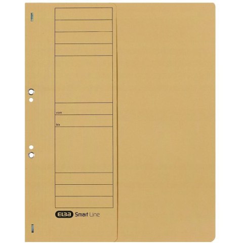 Skoroszyt oczkowy 1/2 A4 kremowy 100551877 ELBA