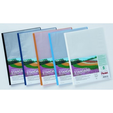 Skoroszyt prezentacyjny STANDARD 15k czarny DCP3415A Skoroszyt prezentacyjny STANDARD 15k czarny DCP3415A