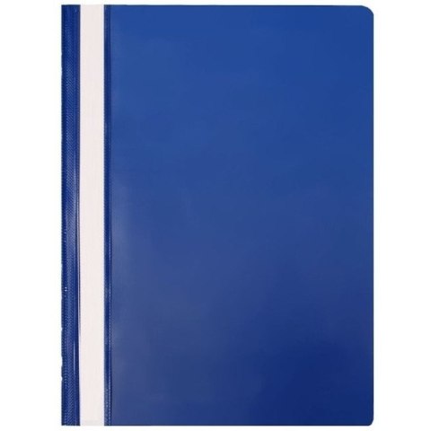 Skoroszyt na dokumenty twardy A4 10 sztuk granatowy NATUNA