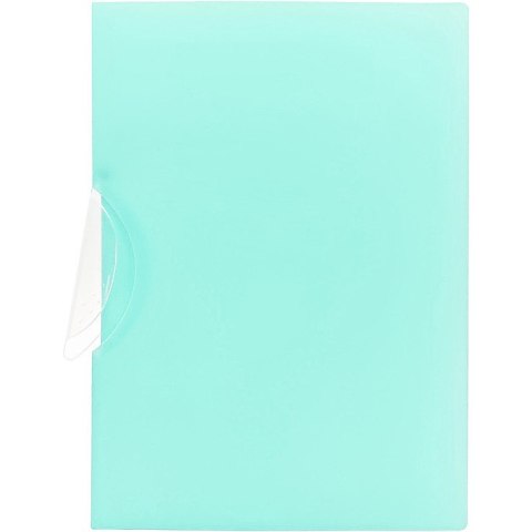 Skoroszyt z klipsem A4 PP pastel zielony SKP-A4-04 BIURFOL Skoroszyt z klipsem A4 PP pastel zielony SKP-A4-04 BIURFOL