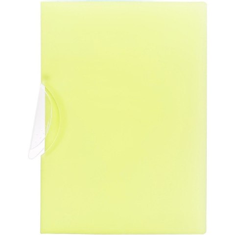 Skoroszyt z klipsem A4 PP pastel żółty SKP-A4-03 BIURFOL Skoroszyt z klipsem A4 PP pastel żółty SKP-A4-03 BIURFOL