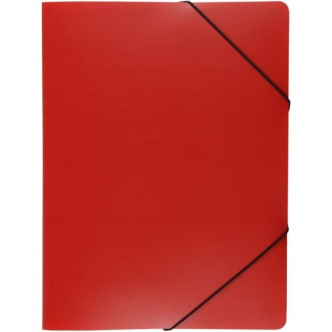 Teczka A4 z gumką szeroka czerwona TG-02-01 BIURFOL Teczka A4 z gumką szeroka czerwona TG-02-01 BIURFOL