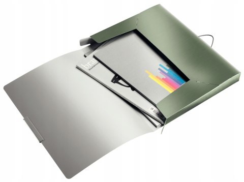 Teczka z gumką LEITZ STYLE 30mm A4 Pistacjowa zieleń 39560053 Teczka z gumką LEITZ STYLE 30mm A4 Pistacjowa zieleń 39560053