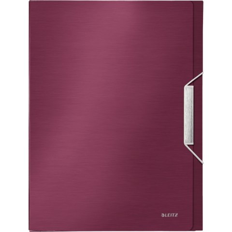 Teczka z gumką LEITZ STYLE 30mm A4 Rubinowa czerwień 39560028 Teczka z gumką LEITZ STYLE 30mm A4 Rubinowa czerwień 39560028