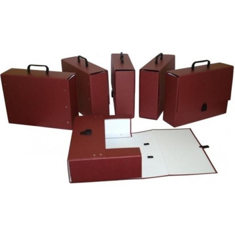 Teczka z rączką MAXI 2 bordo 10cm DELFIN Teczka z rączką MAXI 2 bordo 10cm DELFIN