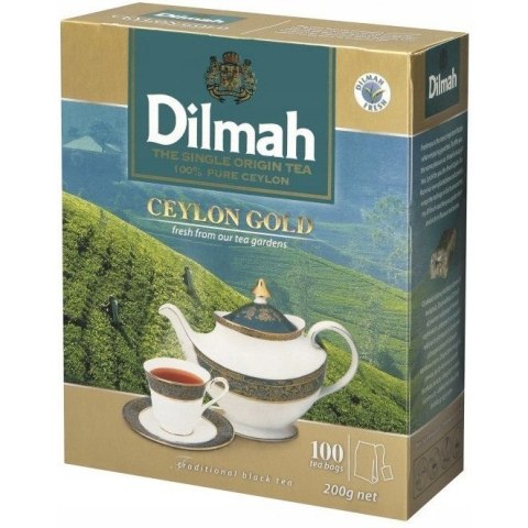 Herbata DILMAH CEYLON GOLD (100 torebek*2g) czarna Herbata DILMAH CEYLON GOLD (100 torebek*2g) czarna