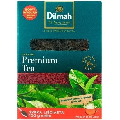 Herbata DILMAH czarna liściasta 100g Premium Tea Herbata DILMAH czarna liściasta 100g Premium Tea