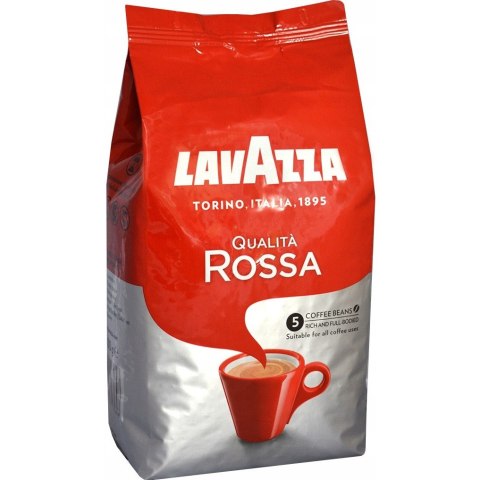 Kawa LAVAZZA QUALITA ROSSA ziarno 1kg Kawa LAVAZZA QUALITA ROSSA ziarno 1kg