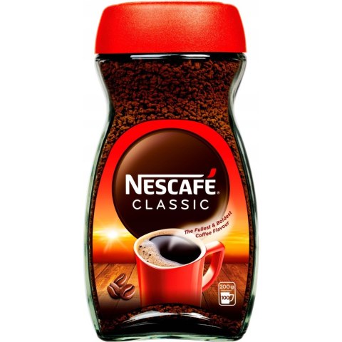 Kawa NESCAFE CLASSIC 200g rozpuszczalna Kawa NESCAFE CLASSIC 200g rozpuszczalna