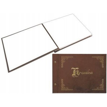 Kronika 345x255mm złocona brązowa 1829-319-029 WARTA Kronika 345x255mm złocona brązowa 1829-319-029 WARTA