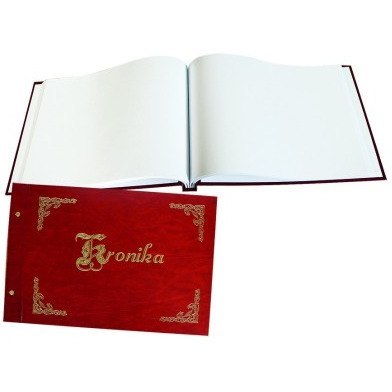 Kronika A3 pozioma bordowa, złocona 1829-319-022 WARTA Kronika A3 pozioma bordowa, złocona 1829-319-022 WARTA