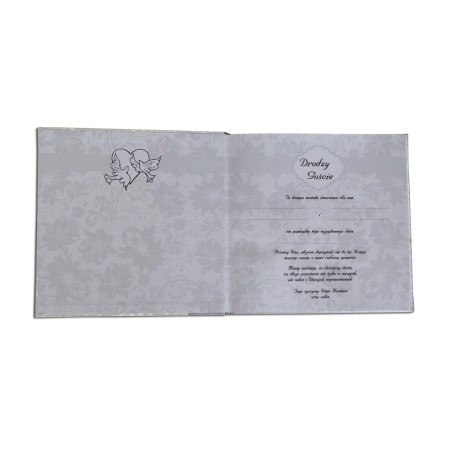 Księga Gości Weselnych 225x220mm 1829-319-104 WARTA Księga Gości Weselnych 225x220mm 1829-319-104 WARTA