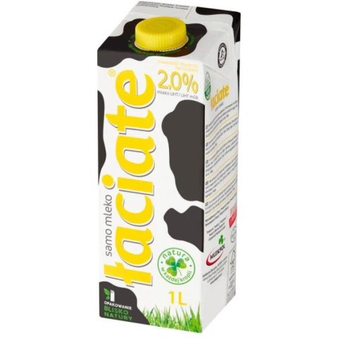 Mleko ŁACIATE UHT 2% 1L Mleko ŁACIATE UHT 2% 1L