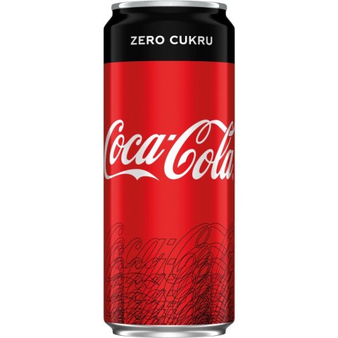 Napój COCA-COLA ZERO 0,33L (24 sztuki) puszka Napój COCA-COLA ZERO 0,33L (24 sztuki) puszka