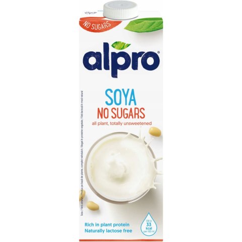 Napój DANONE ALPRO 1L sojowy bez cukru Napój DANONE ALPRO 1L sojowy bez cukru