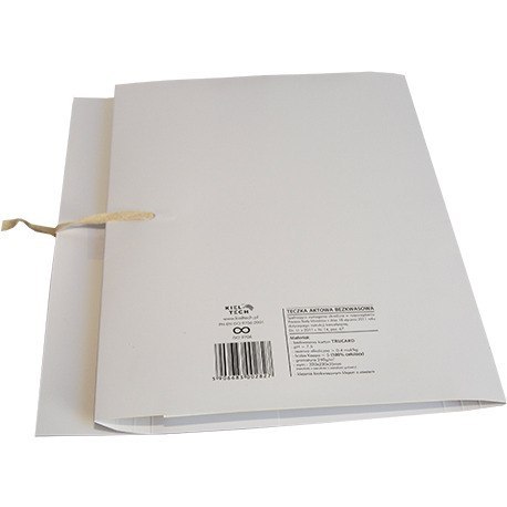 Teczka bezkwasowa 400g. (50szt.) ISO 9706 320x250x50mm KIEL-TECH 4-95004 Teczka bezkwasowa 400g. (50szt.) ISO 9706 320x250x50mm KIEL-TECH 4-95004