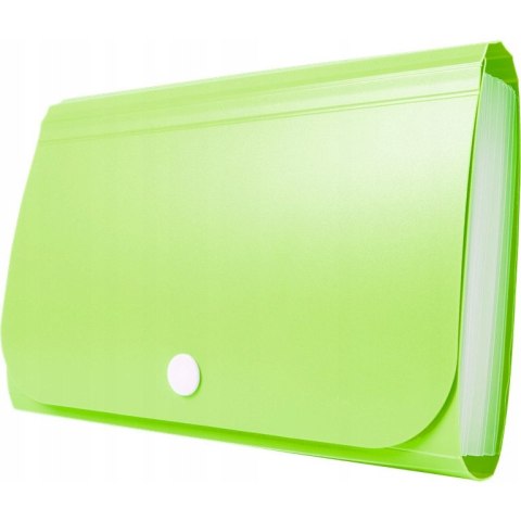 Teczka harmonijkowa PP na zatrzask zielona 178x118x31mm BT613-Z TETIS Teczka harmonijkowa PP na zatrzask zielona 178x118x31mm BT613-Z TETIS