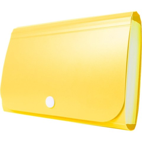 Teczka harmonijkowa PP na zatrzask żółta 178x118x31mm BT613-Y TETIS Teczka harmonijkowa PP na zatrzask żółta 178x118x31mm BT613-Y TETIS