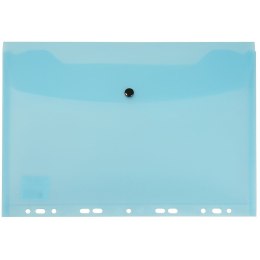 Teczka kopertowa na dokumenty A4 wpinana do segregatora PVC niebieska TP-12-03 BIURFOL
