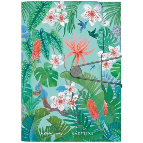 Teczka harmonijkowa na dokumenty A4 PP 12 przegródek LADYLIKE JUNGLE 50044016 HERLITZ Teczka harmonijkowa na dokumenty A4 PP 12 przegródek LADYLIKE JUNGLE 50044016 HERLITZ
