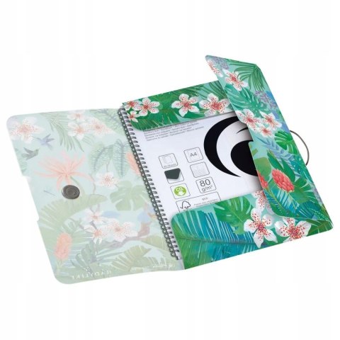 Teczka z gumką na dokumenty A4 PP LADYLIKE JUNGLE 50043996 HERLITZ Teczka z gumką na dokumenty A4 PP LADYLIKE JUNGLE 50043996 HERLITZ