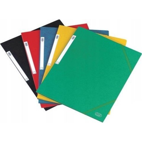 Teczka na dokumenty z gumką A4 kartonowa SAMOA czerwona E120615-13 ELBA